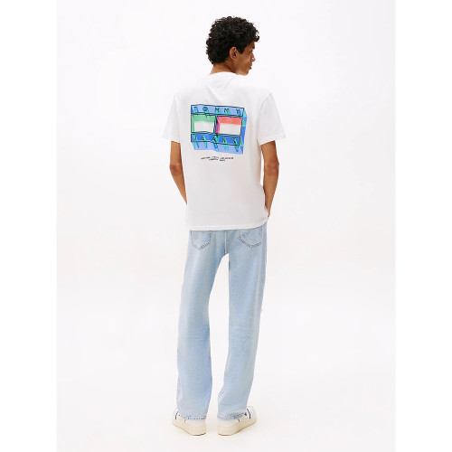 Tommy Hilfiger Ανδρική κοντομάνικη μπλούζα Back Graphic Crew Neck T-Shirt